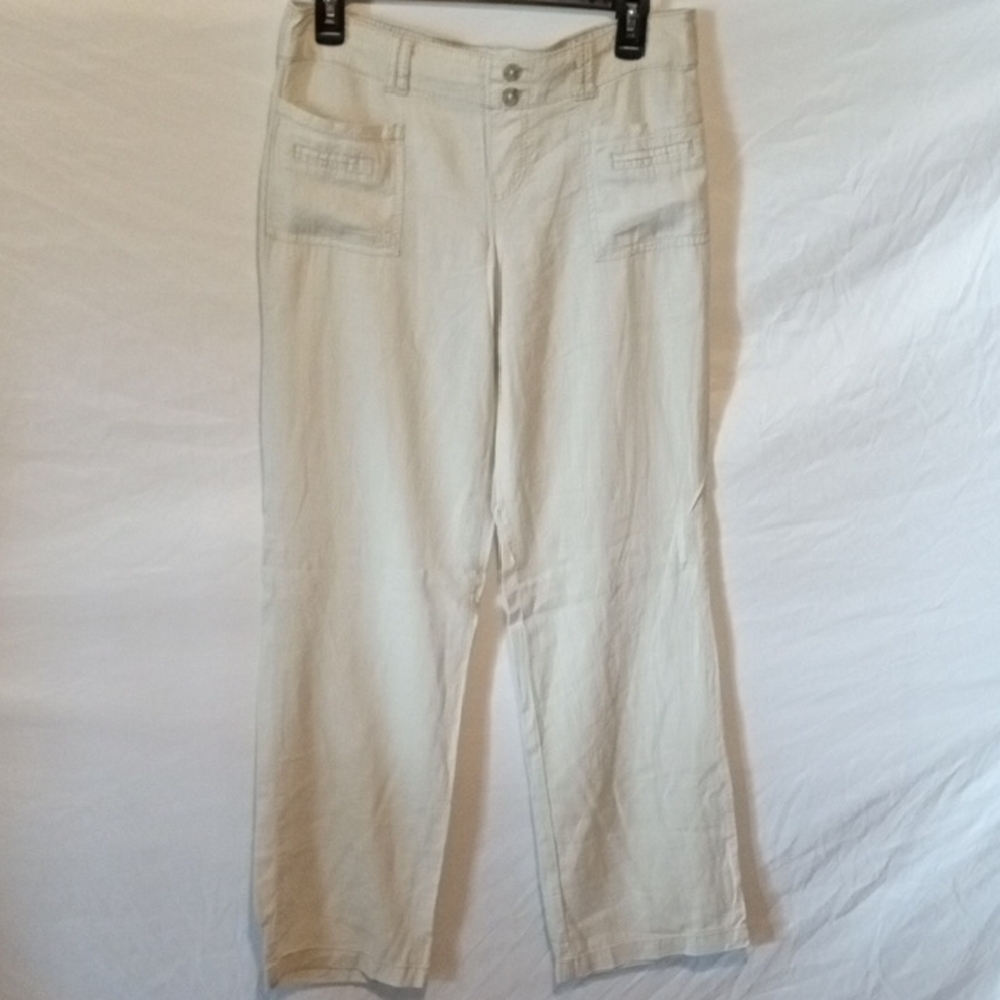 SO Women's Cream Ankle Pants